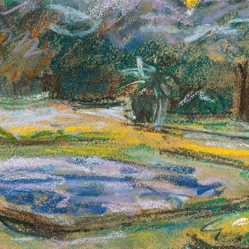 La Terrazza Fiorita Nel Giardino Del Wannsee Verso Nord-Est Max Liebermann