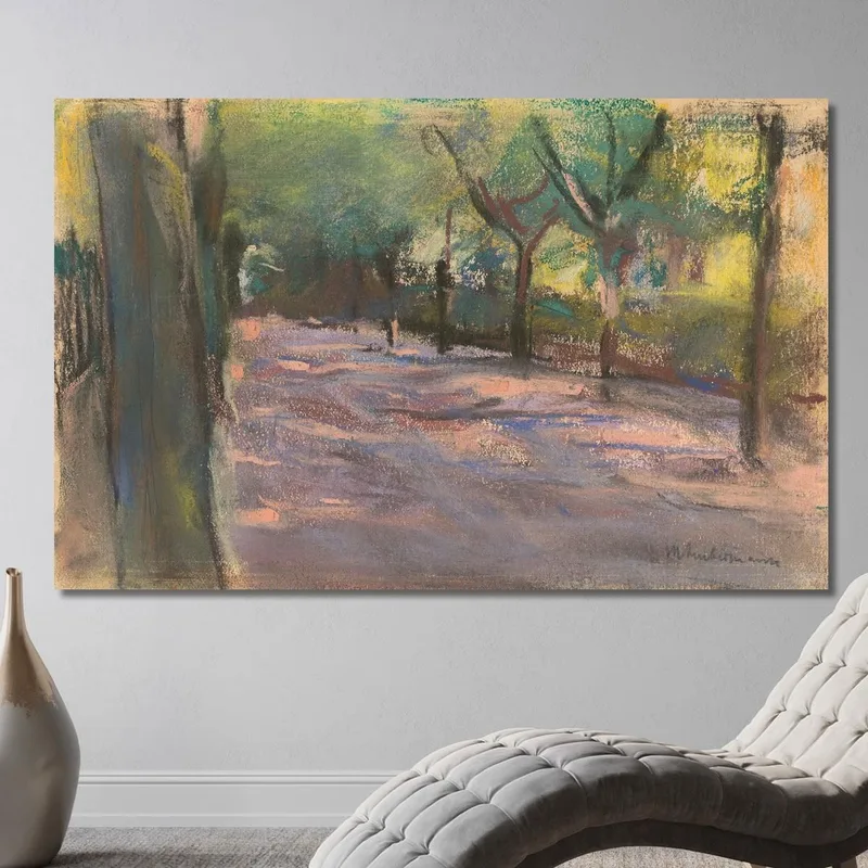 Colomier Street In Wannsee Max Liebermann