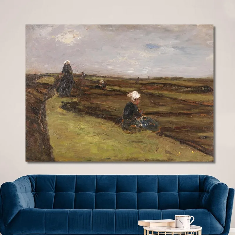 The Net Menders Max Liebermann
