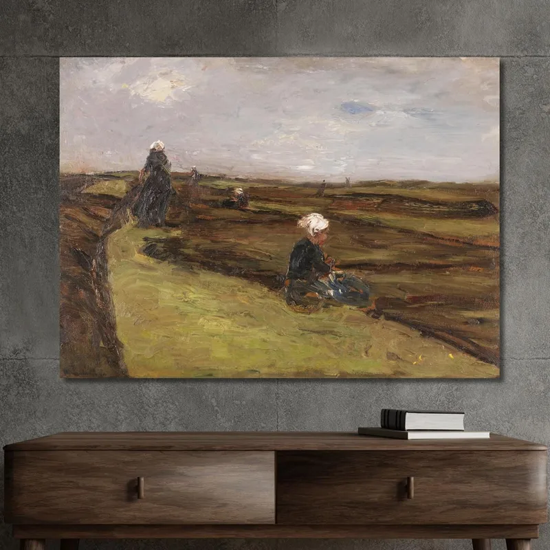 The Net Menders Max Liebermann