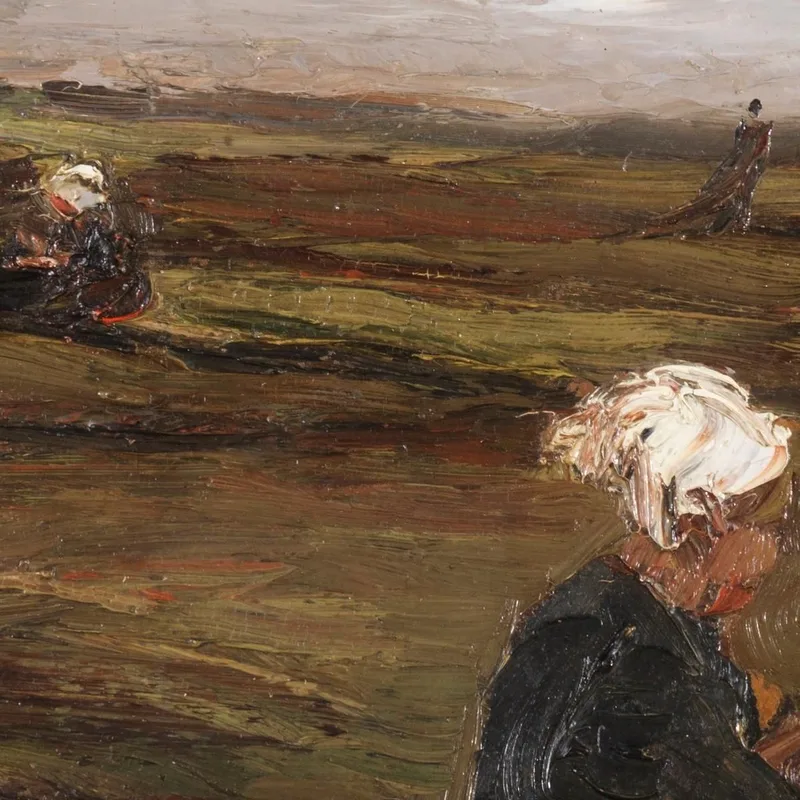 The Net Menders Max Liebermann