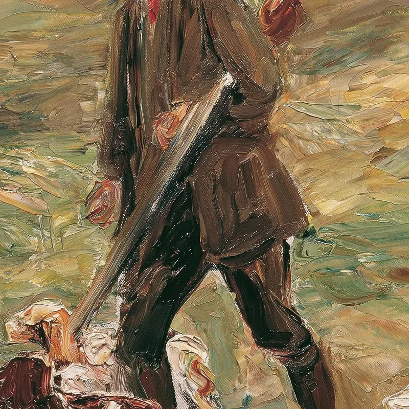 Hunter In The Dunes Max Liebermann