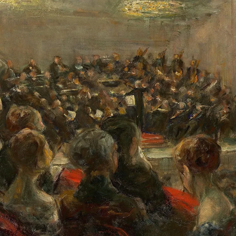 Concert In The Opera Max Liebermann