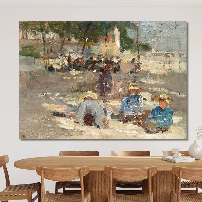 Picnic In The Park Max Liebermann