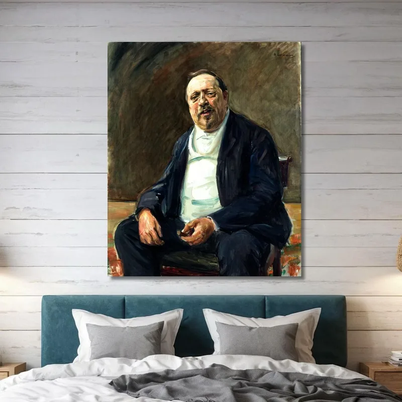 Ritratto Di Alfred Von Berger Max Liebermann