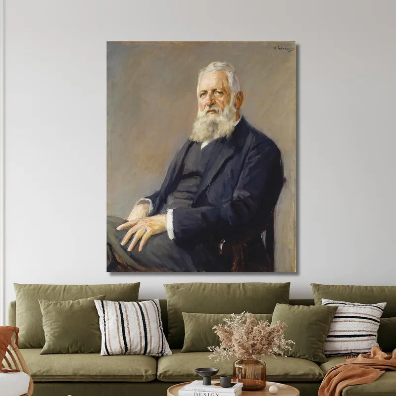 Ritratto Di Franz Adickes, Sindaco Di Francoforte Max Liebermann