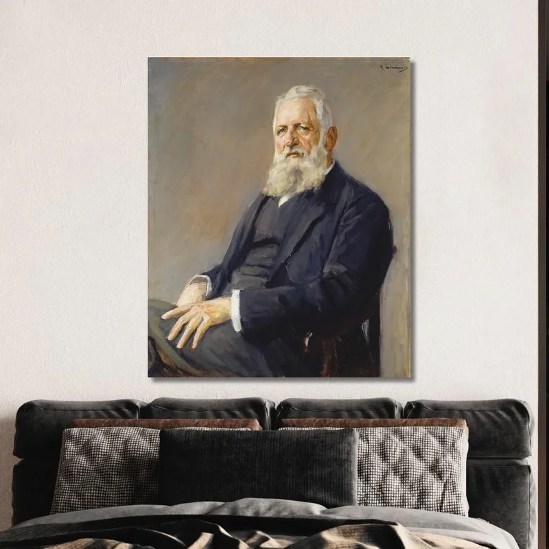 Ritratto Di Franz Adickes, Sindaco Di Francoforte Max Liebermann