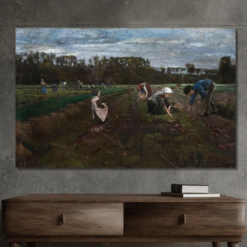 Kartoffelernte Max Liebermann