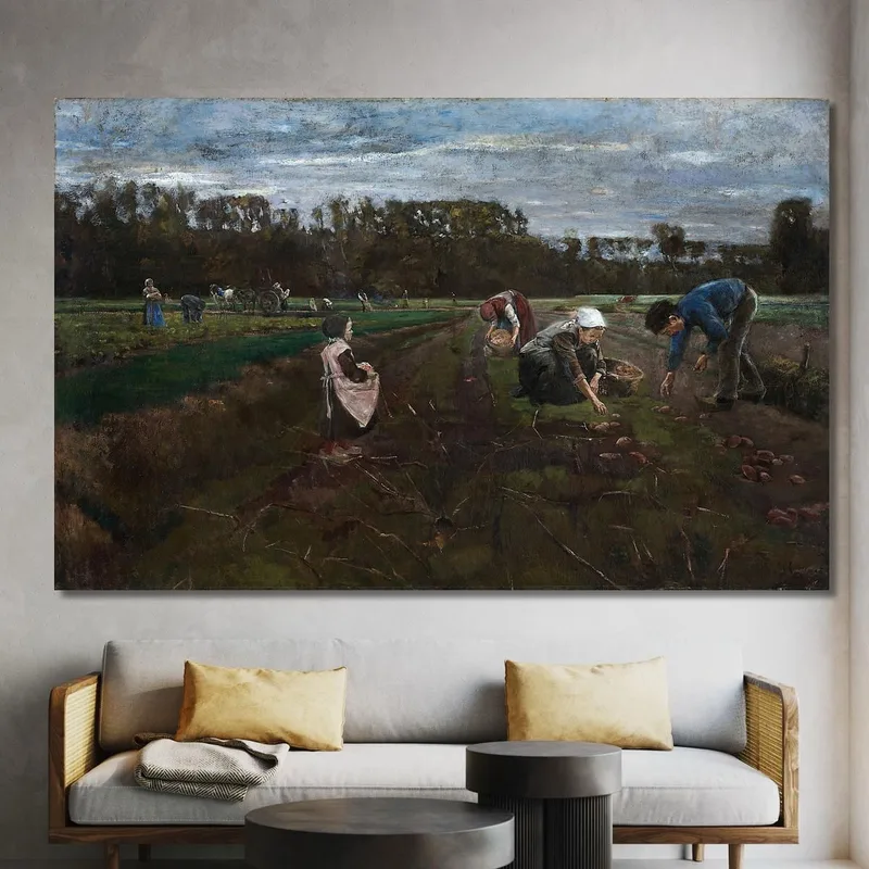 Kartoffelernte Max Liebermann