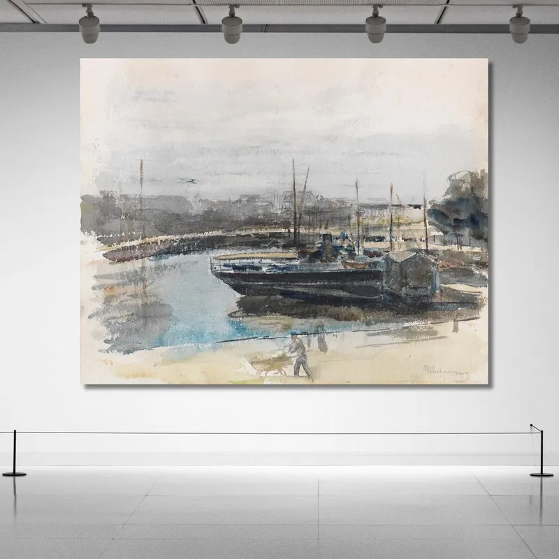 Quai Ad Amburgo Max Liebermann
