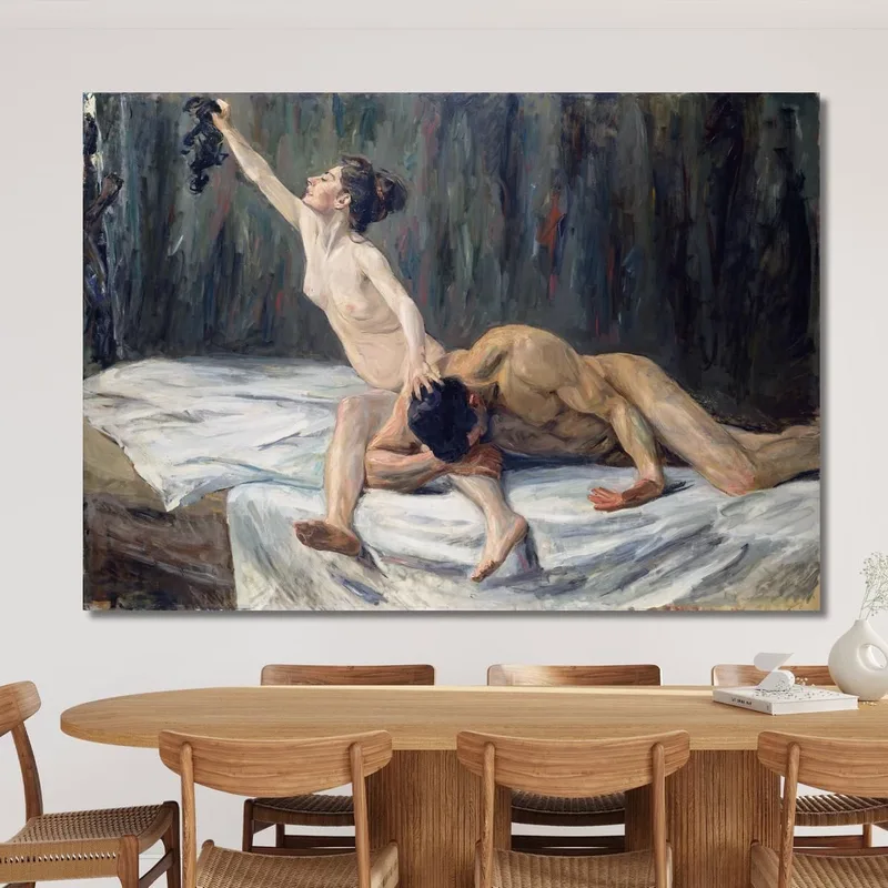 Samson And Delilah Max Liebermann
