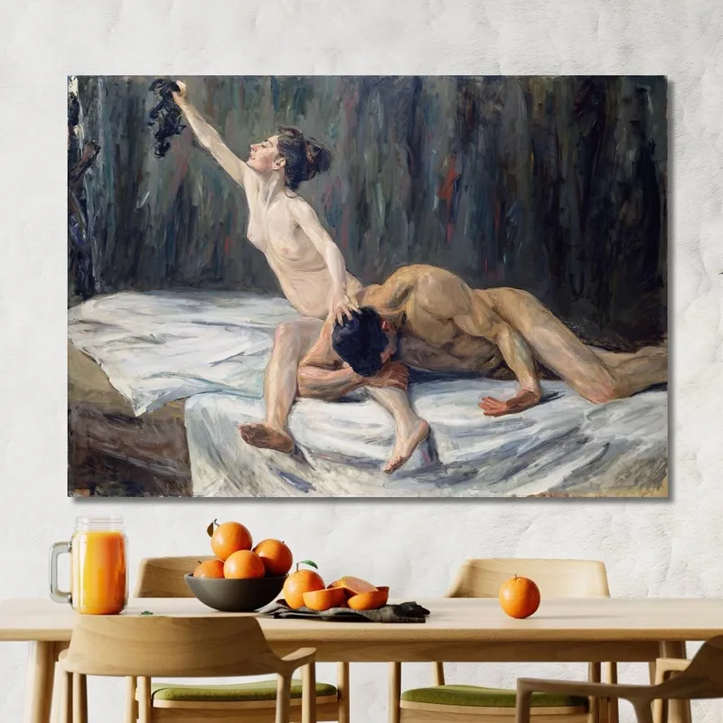 Samson And Delilah Max Liebermann
