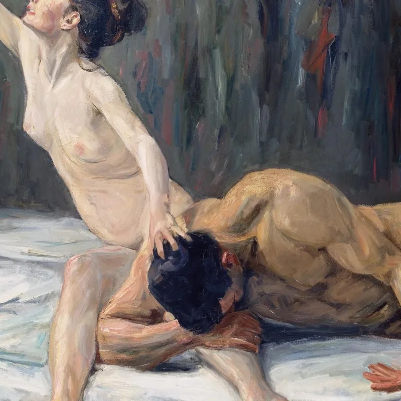 Samson And Delilah Max Liebermann