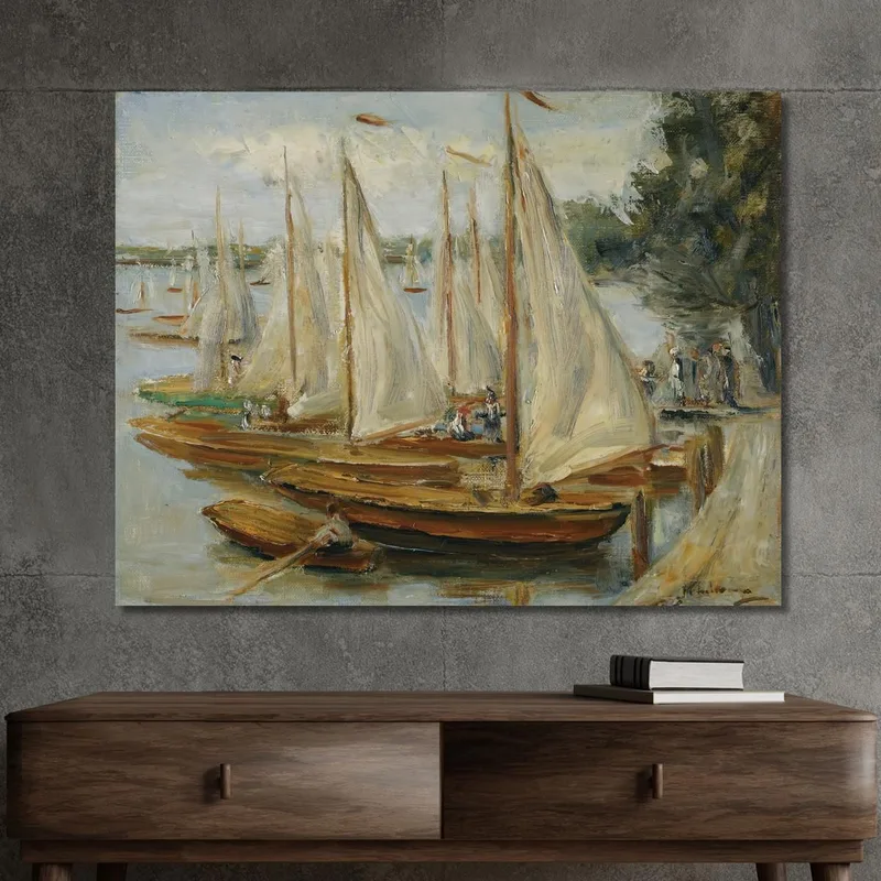 Barche A Vela Sul Wannsee Max Liebermann