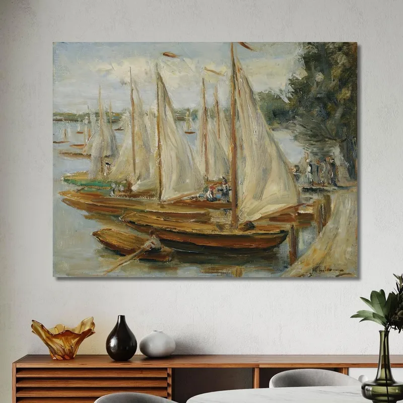Barche A Vela Sul Wannsee Max Liebermann