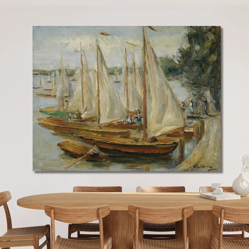 Barche A Vela Sul Wannsee Max Liebermann