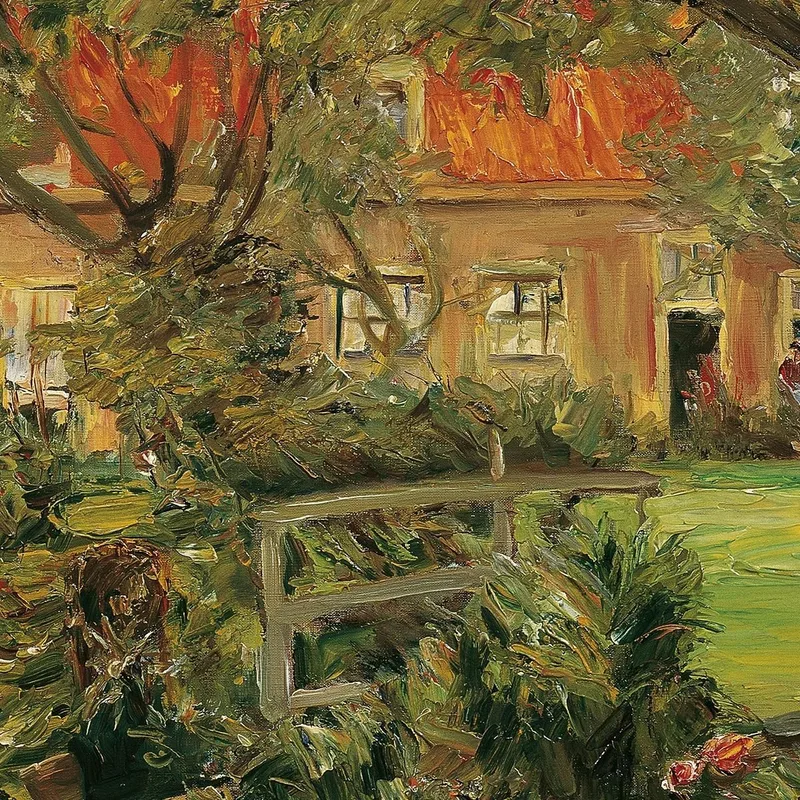 Spitalgarten In Edam Max Liebermann