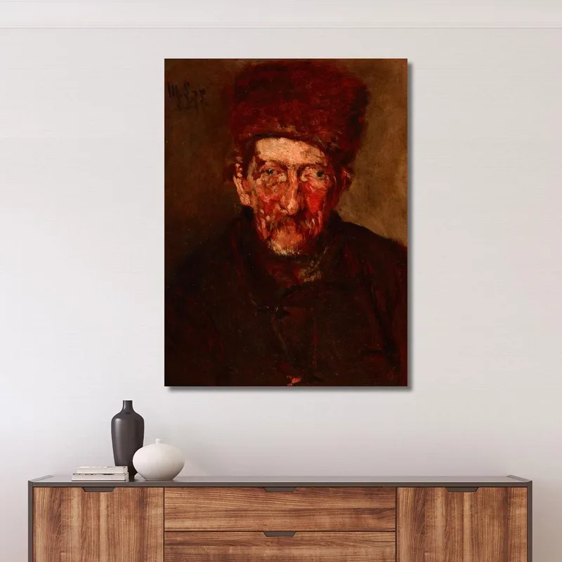 Study: Bust Of A Man Max Liebermann