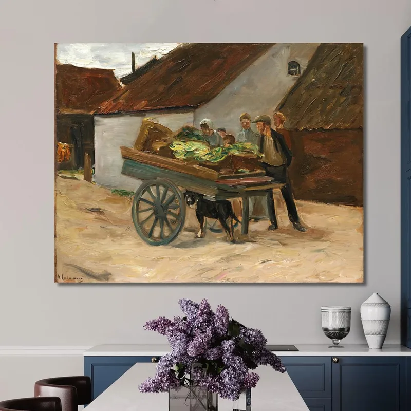 Gemüsewagen: Hundekarren Max Liebermann