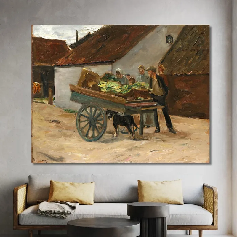 Gemüsewagen: Hundekarren Max Liebermann