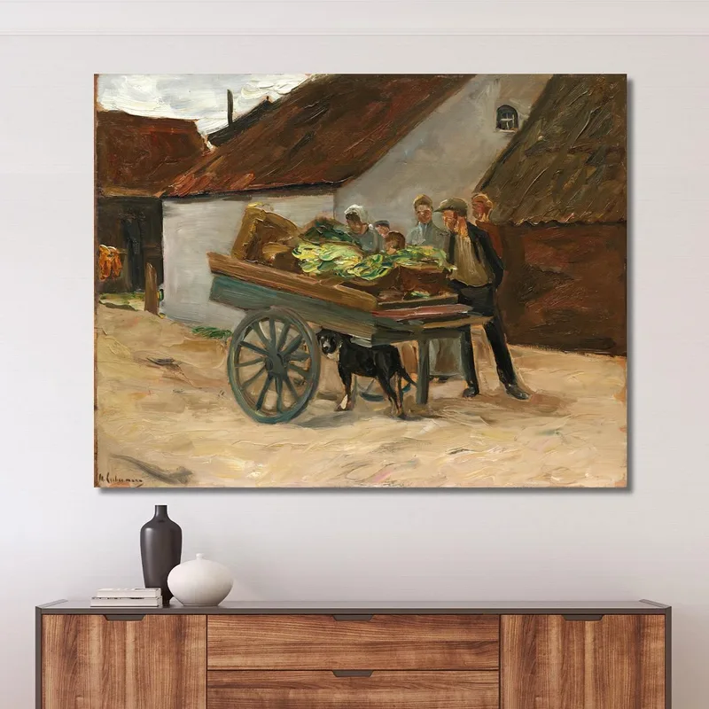 Gemüsewagen: Hundekarren Max Liebermann