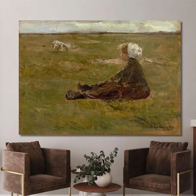 Ziegenhirtin Max Liebermann