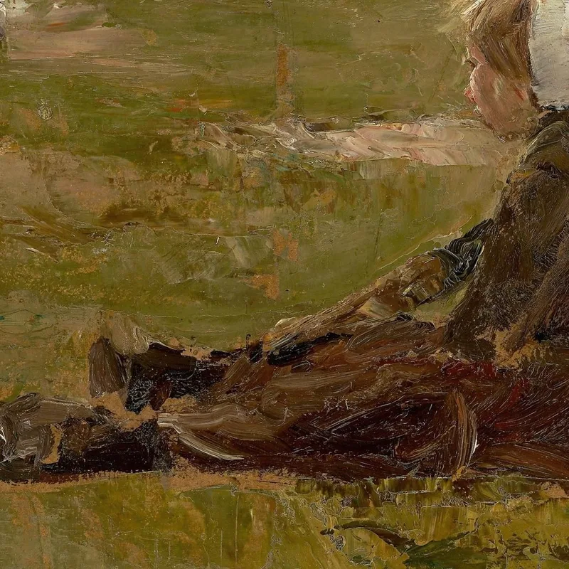 Ziegenhirtin Max Liebermann