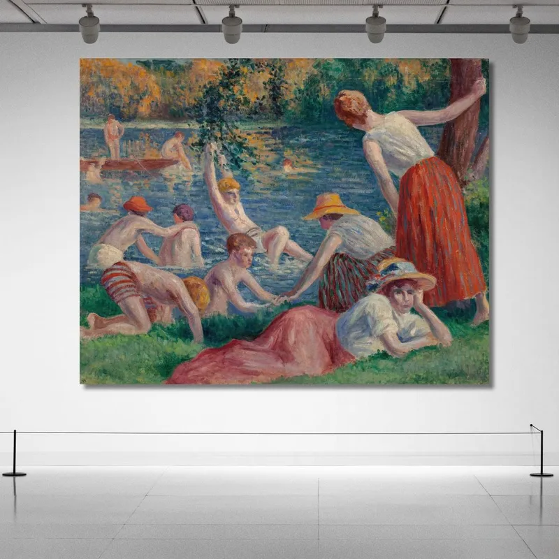 Bathing In The Cure Maximilien Luce