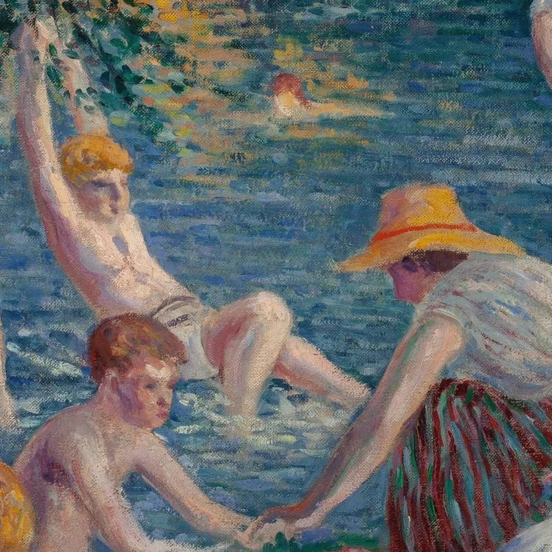 Bathing In The Cure Maximilien Luce