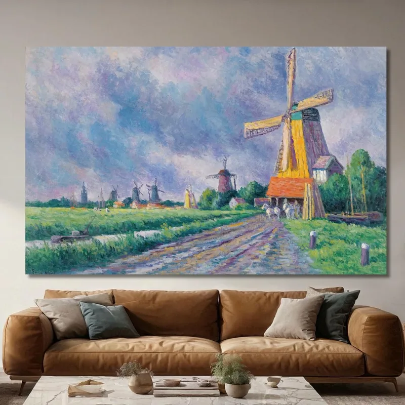 Dintorni Di Rotterdam Maximilien Luce