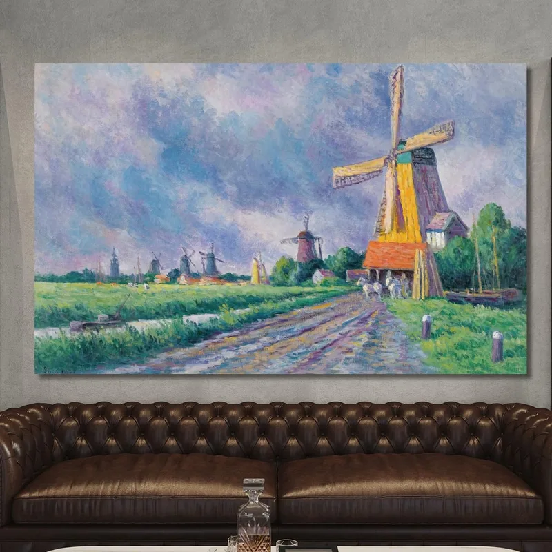 Dintorni Di Rotterdam Maximilien Luce