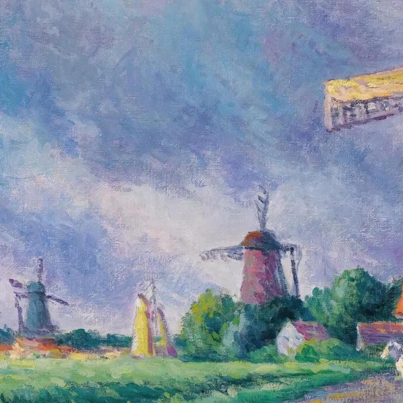 Dintorni Di Rotterdam Maximilien Luce
