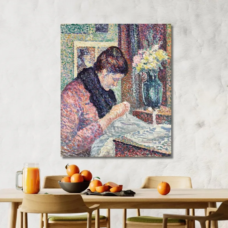 Donna Che Cuce Maximilien Luce