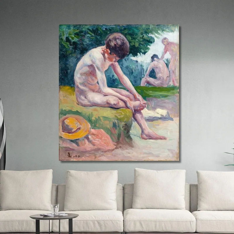 Giovani Bagnanti Maximilien Luce