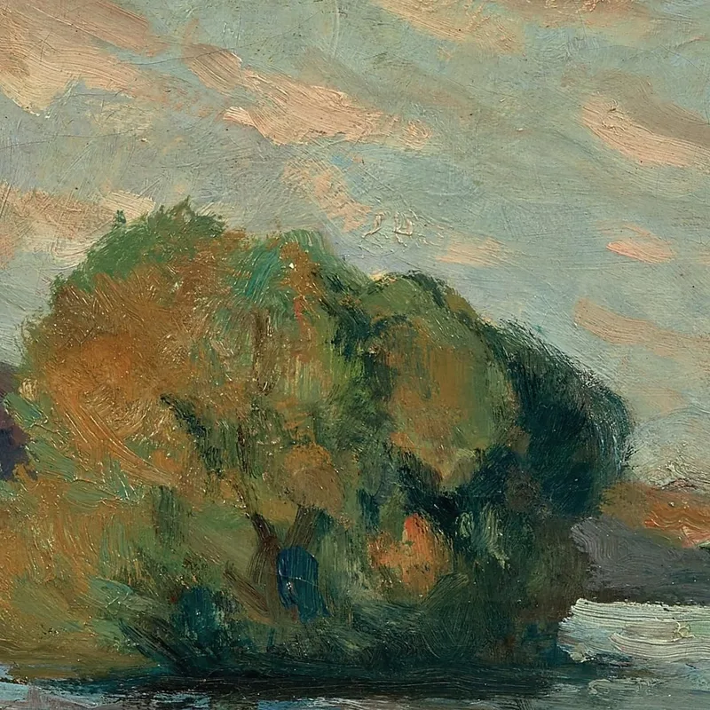 El Sena Y La Isla De Rolleboise Maximilien Luce