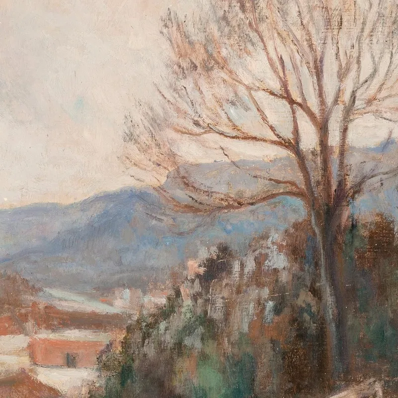 Die Seine Von Den Höhen Von Rolleboise Aus Gesehen Maximilien Luce