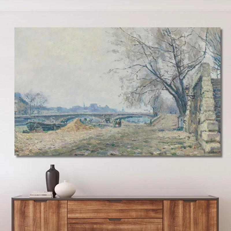 El Puente De Solférino Maximilien Luce