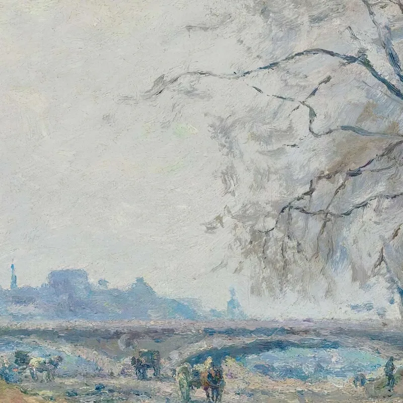 El Puente De Solférino Maximilien Luce