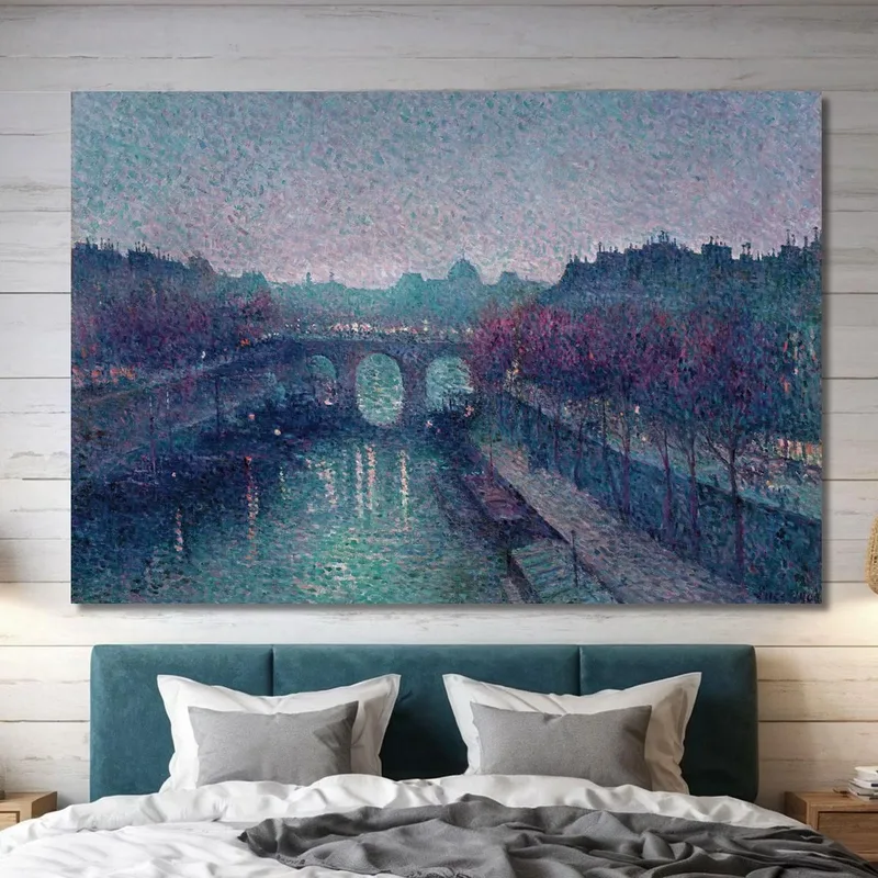Il Pont-Neuf La Senna Petit Bras Maximilien Luce