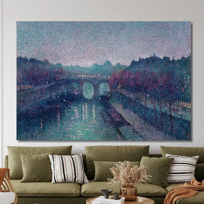 Il Pont-Neuf La Senna Petit Bras Maximilien Luce