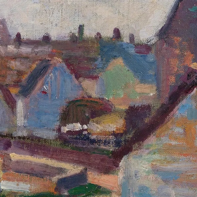 Il Villaggio Di Conche-Sur-Condoires Maximilien Luce
