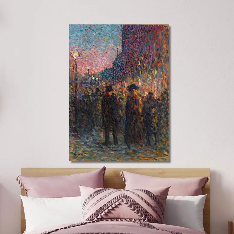 Parigi, I Boulevard Di Notte Maximilien Luce