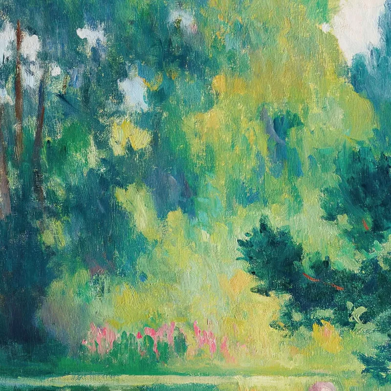 Rolleboise Baignade Dans Le Petit Bras De La Seine Maximilien Luce