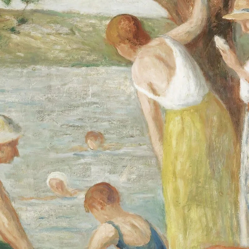 Rolleboise El Baño Maximilien Luce