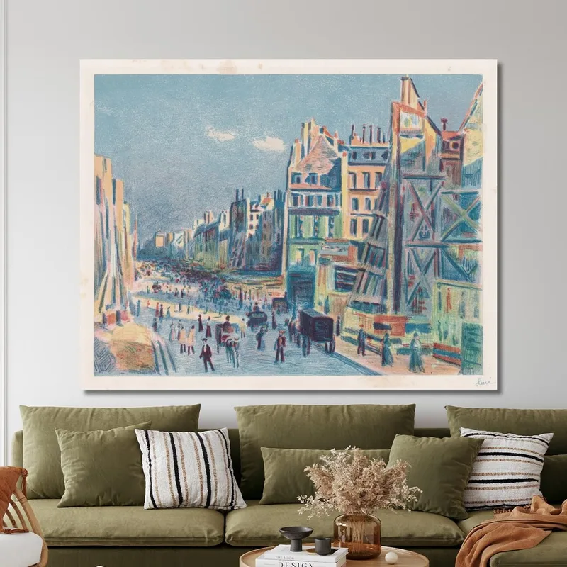 Rue Réaumur Maximilien Luce