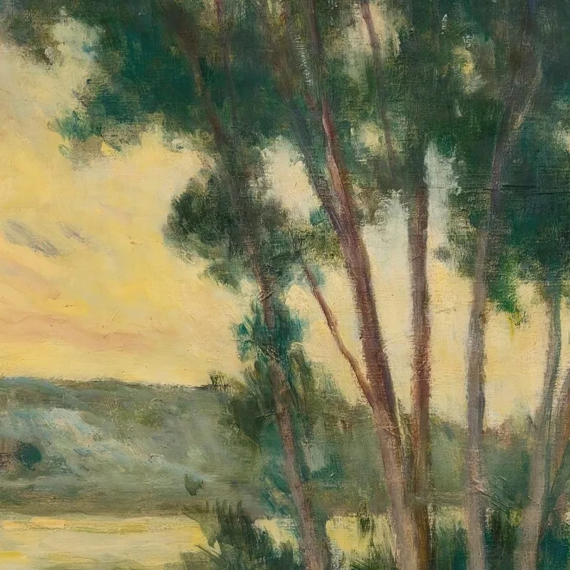 Sandrecourt: The Path By The River Maximilien Luce