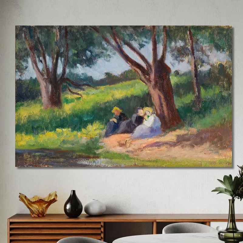 Unter Dem Baum Rolleboise Maximilien Luce
