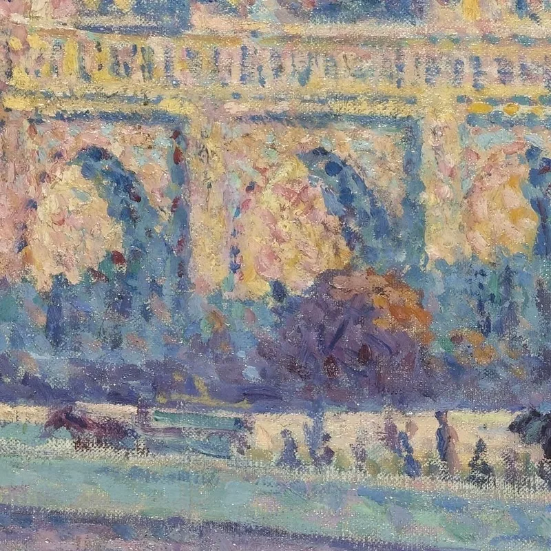 The Quai Saint-Michel And Netro-Dame Maximilien Luce