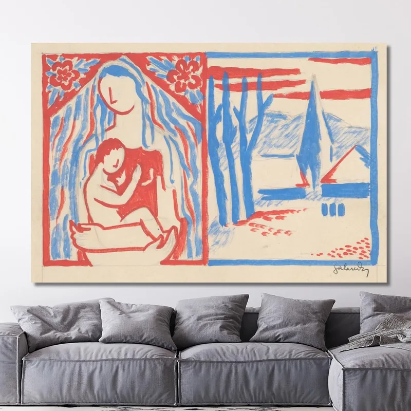 La Vierge À L'Enfant Mikuláš Galanda