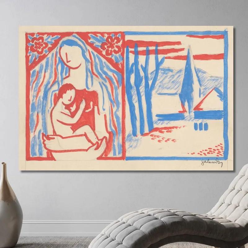 La Vierge À L'Enfant Mikuláš Galanda